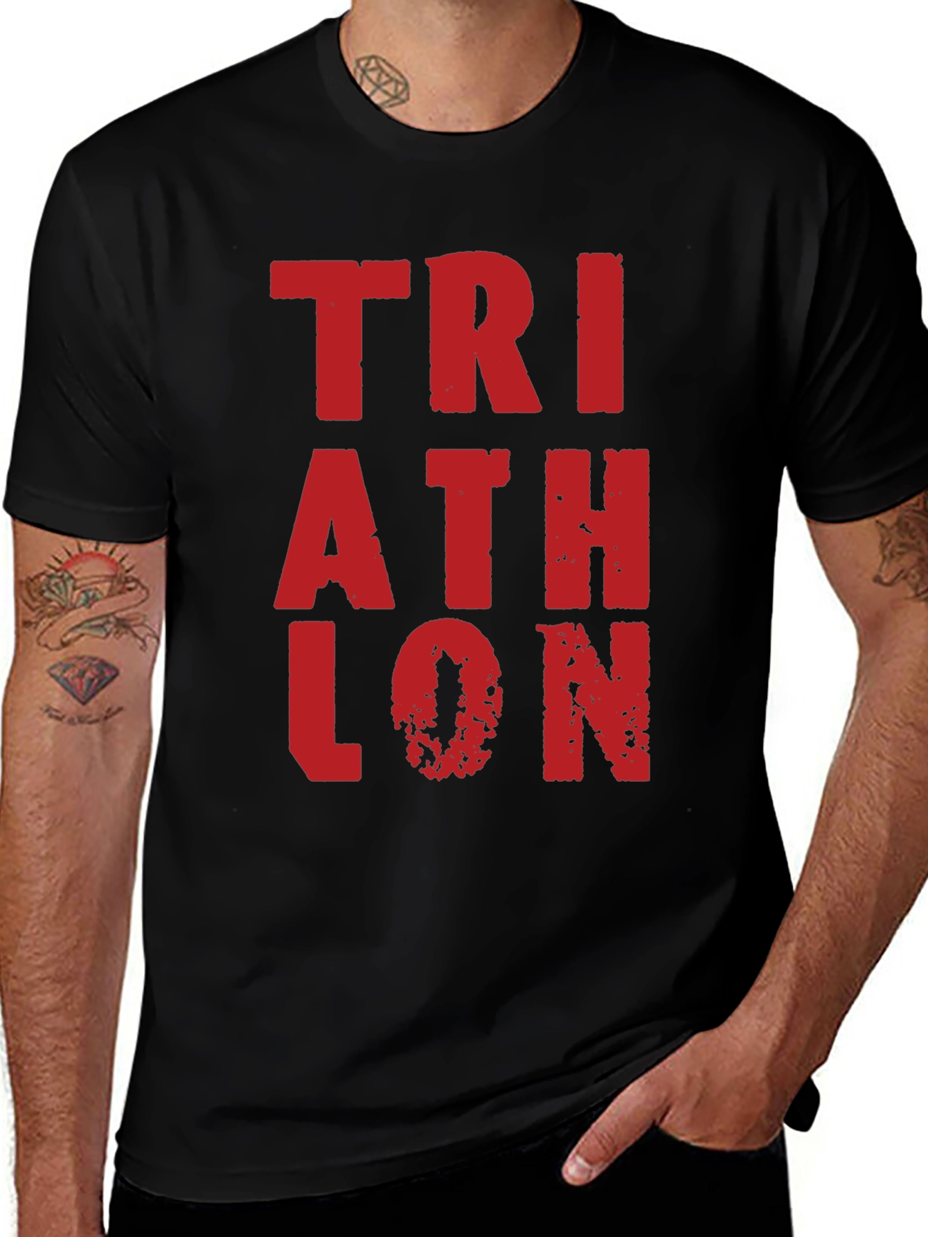 Triathlon Graphic T-Shirt