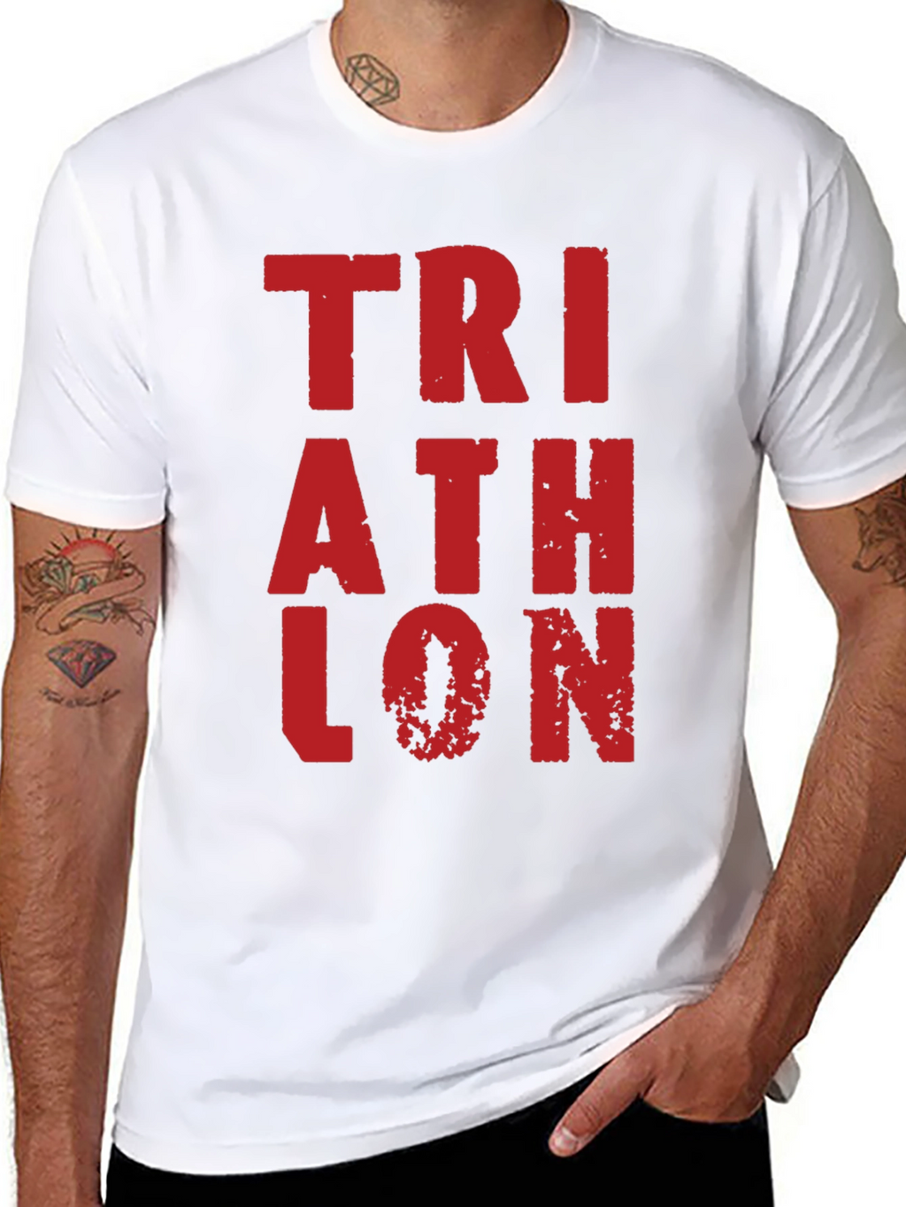 Triathlon Graphic T-Shirt