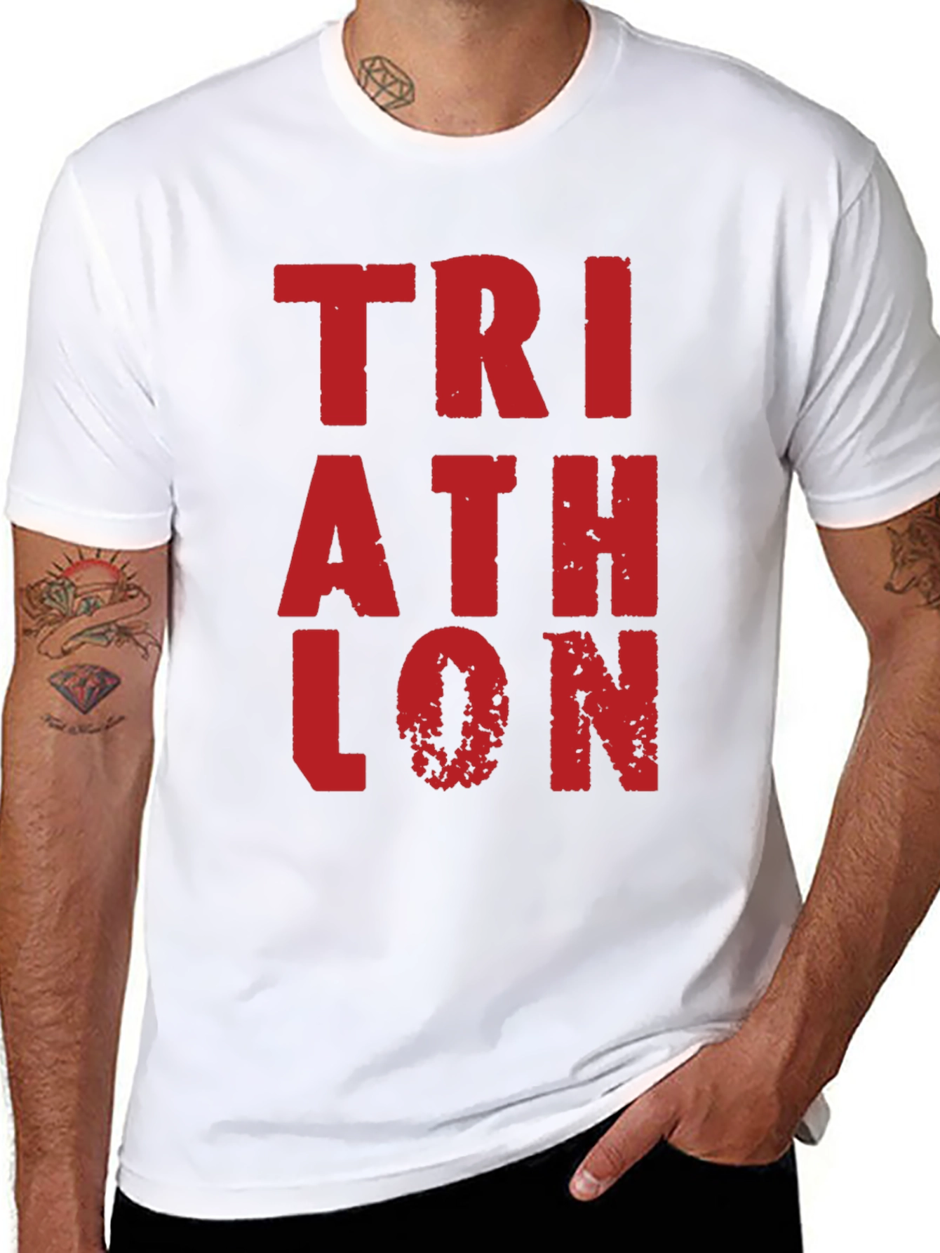 Triathlon Graphic T-Shirt