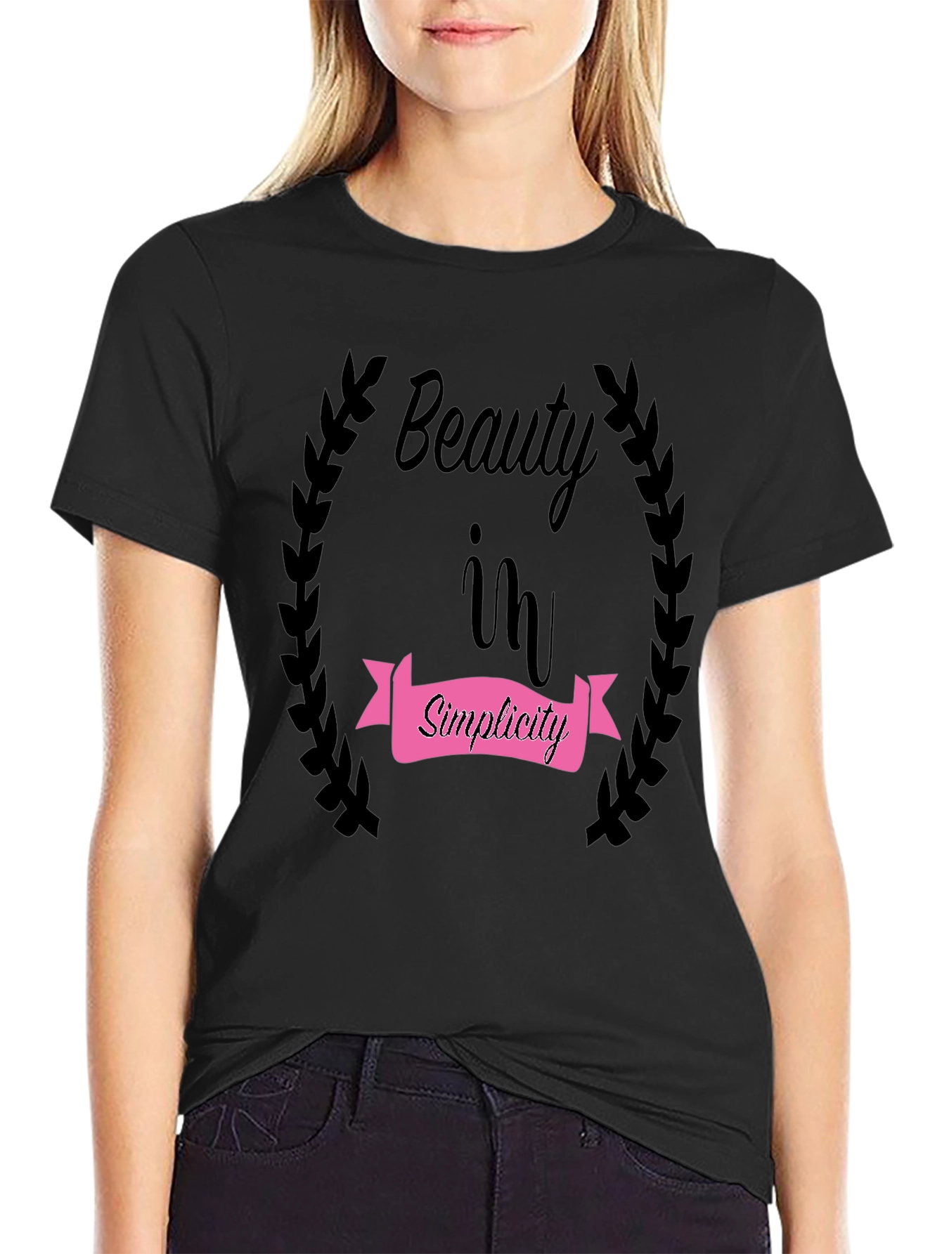 Beauty in Simplicity Graphic Tee - Stylish & Comfortable