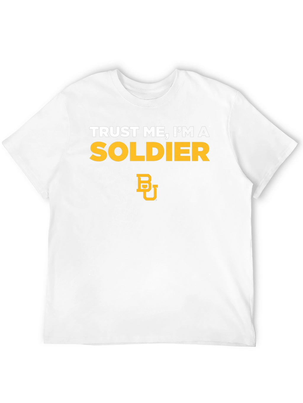 Trust Me Im A Soldier Black Graphic Tee