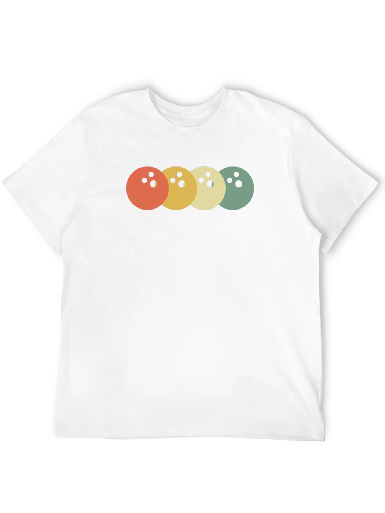 Retro Bowling Ball T-Shirt - Stylish & Comfortable