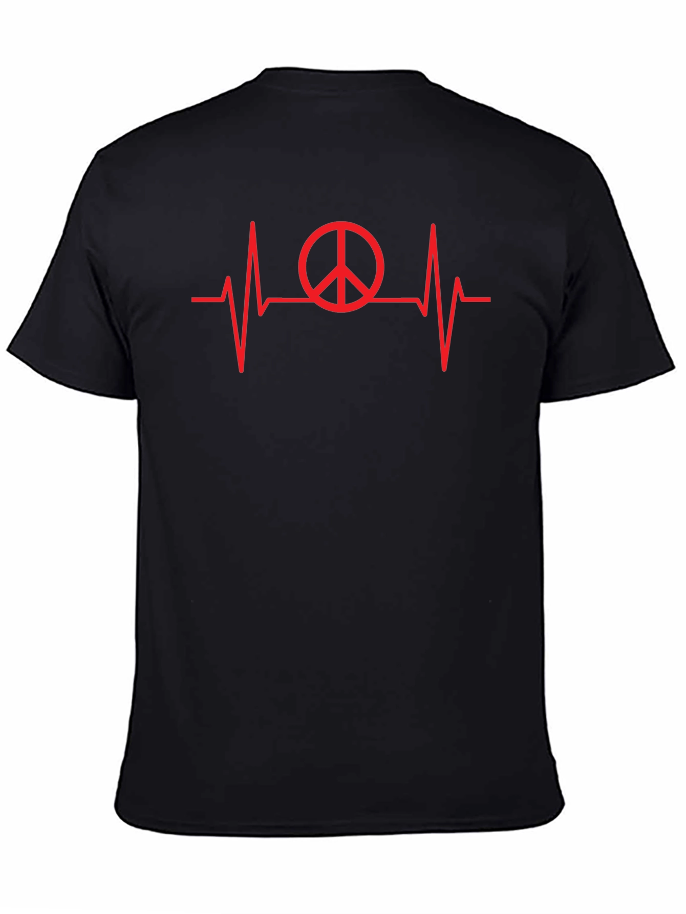 Peace Heartbeat T-Shirt - Stylish Graphic Tee