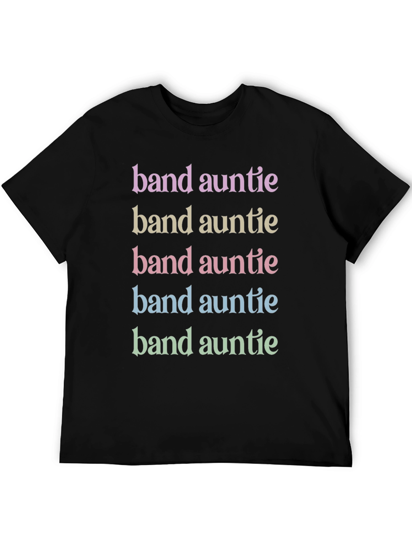 Band Auntie Graphic Tee - Unisex Cotton T-Shirt