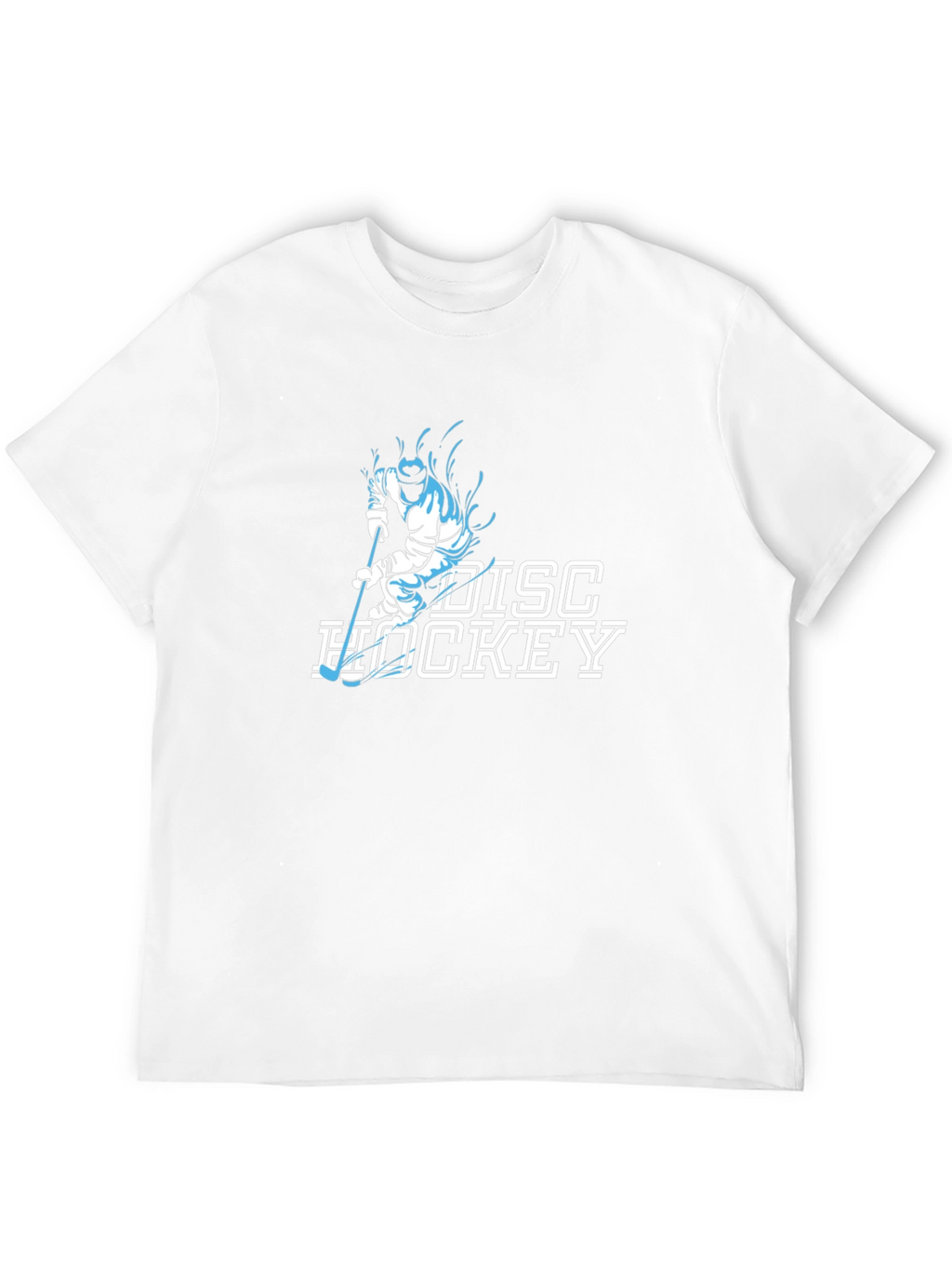 Disc Hockey Graphic T-Shirt