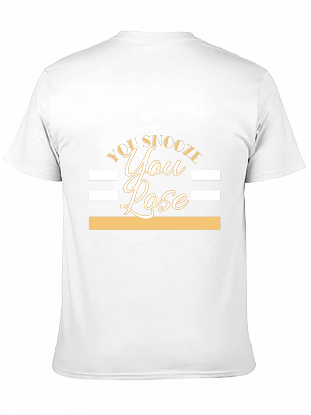 You Snooze You Lose Graphic Tee - Black T-Shirt