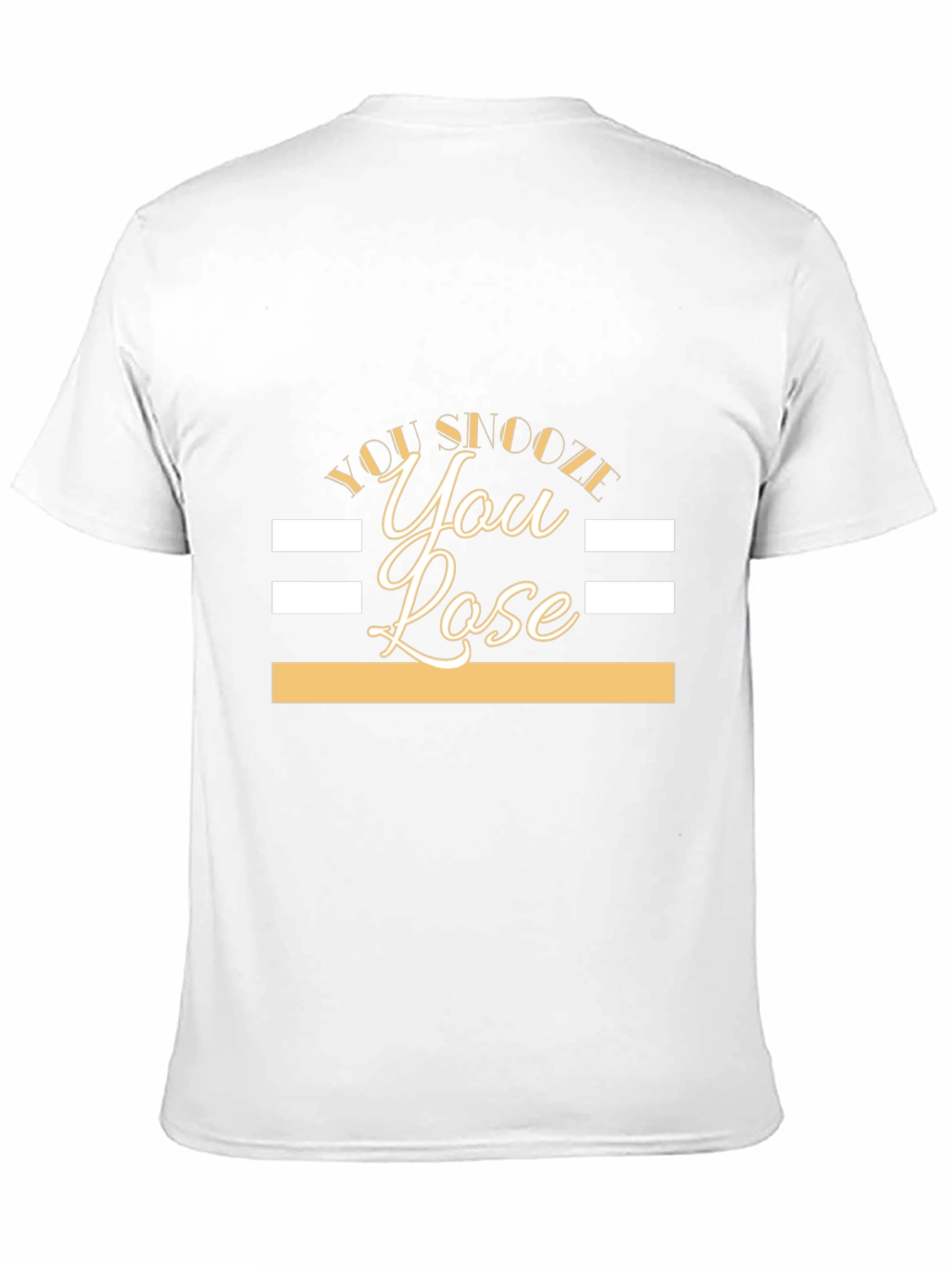 You Snooze You Lose Graphic Tee - Black T-Shirt