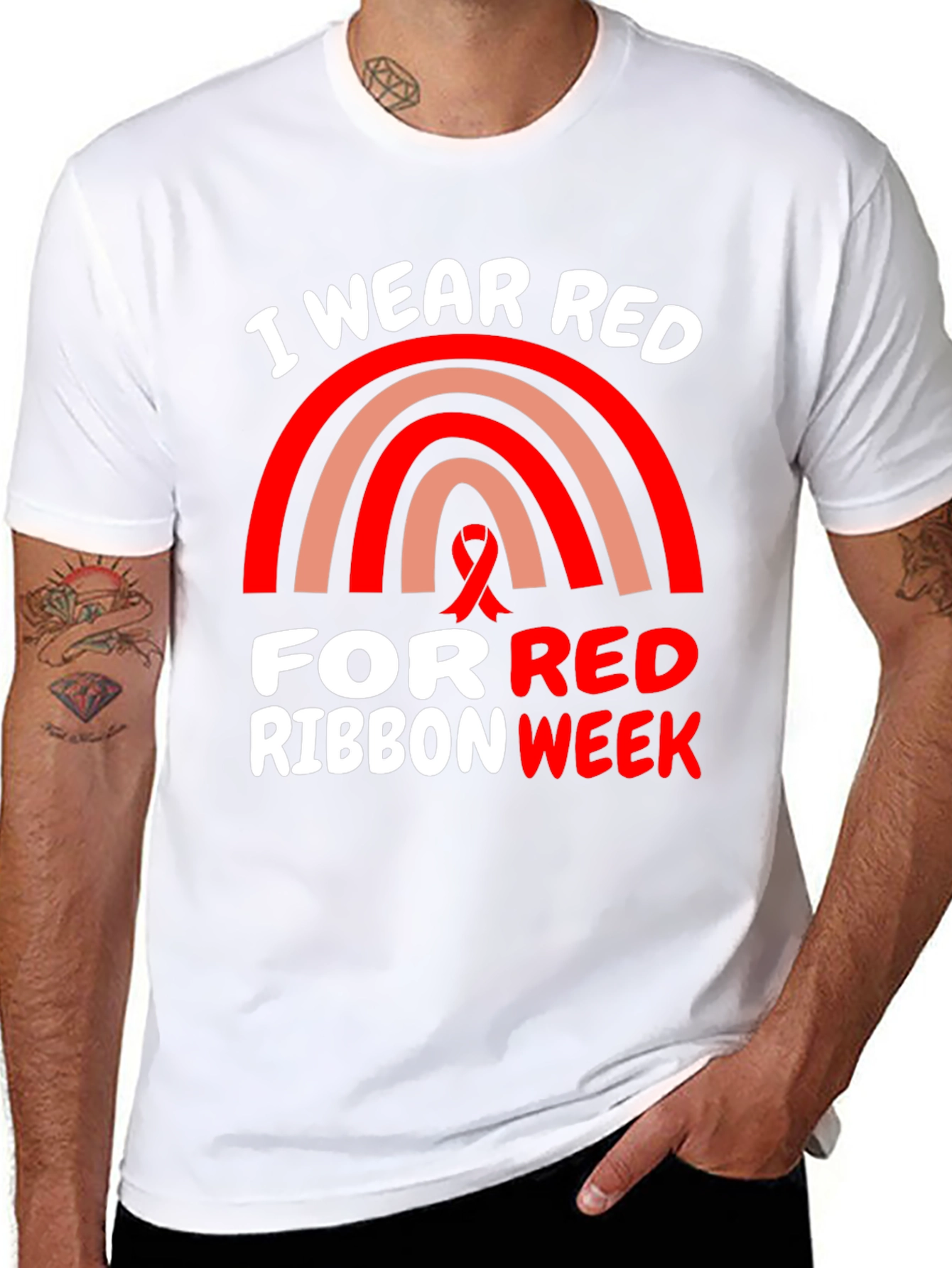 Red Ribbon Week T-Shirt
