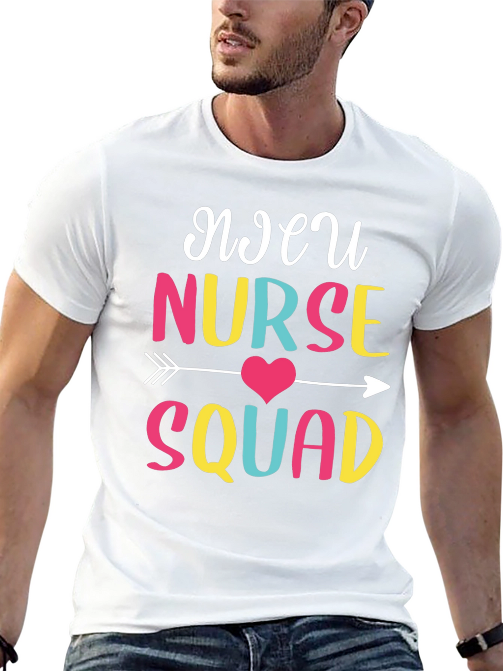 NICU Nurse Squad Graphic T-Shirt