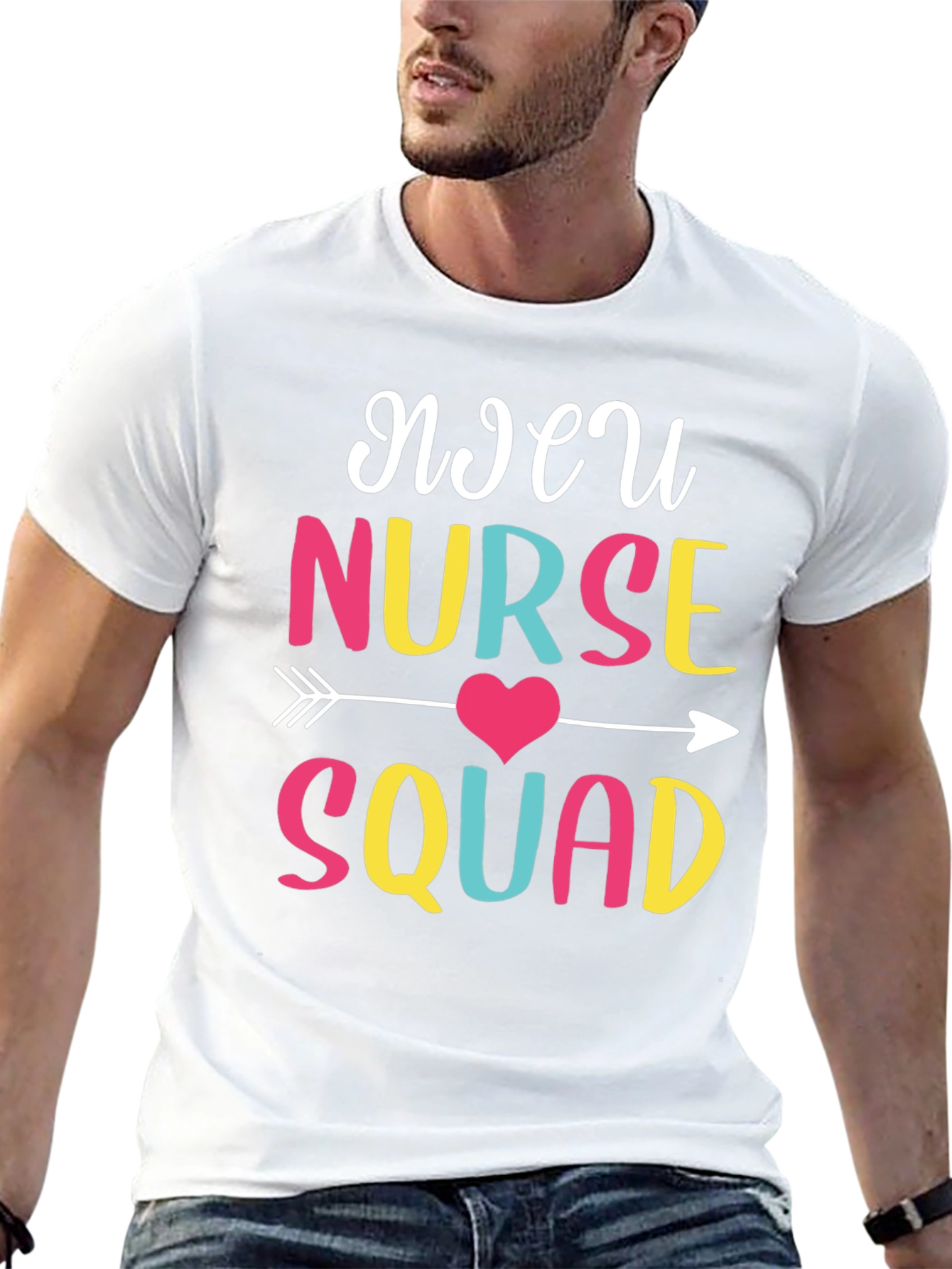 NICU Nurse Squad Graphic T-Shirt