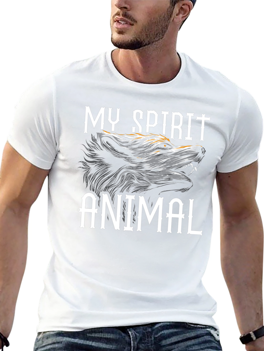 My Spirit Animal Black T-Shirt