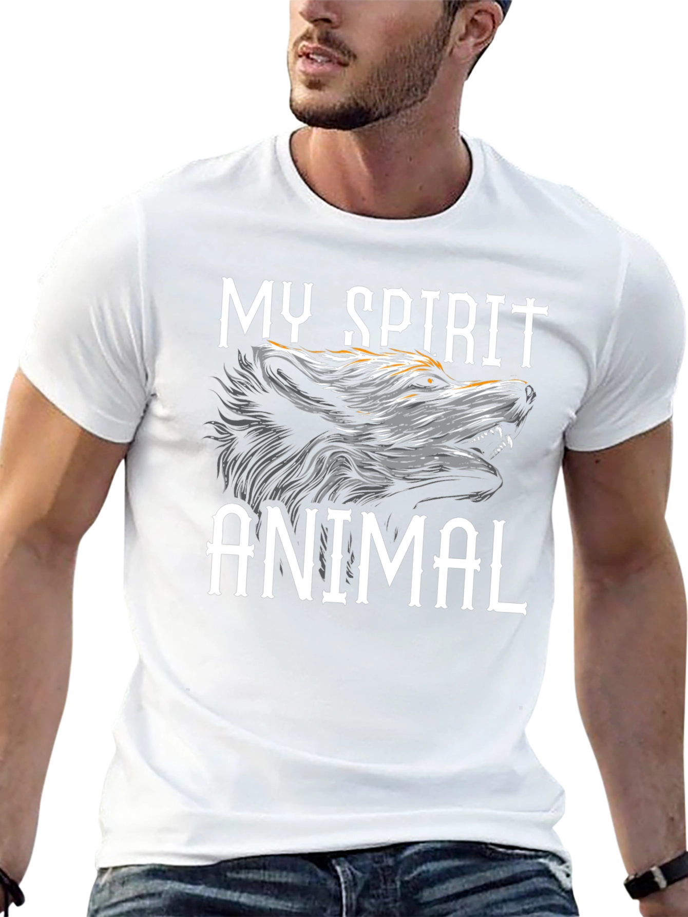 My Spirit Animal Black T-Shirt