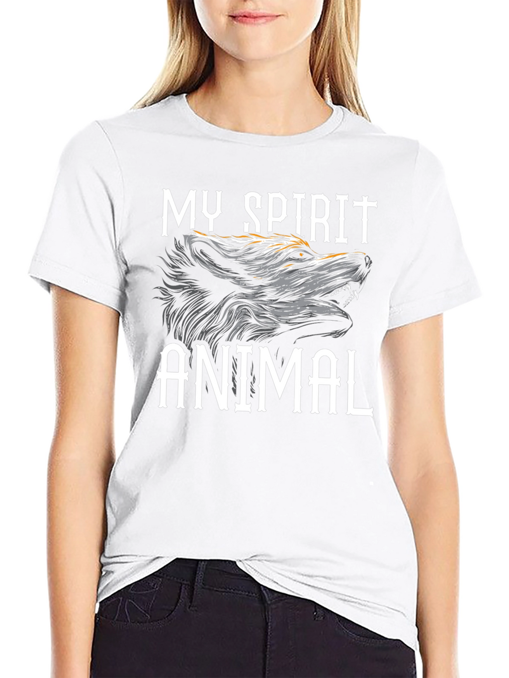 My Spirit Animal Black T-Shirt