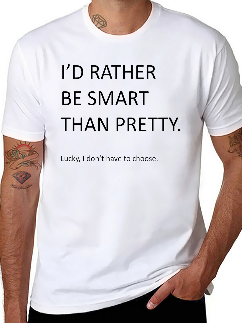 Smart & Pretty Graphic Tee - Unisex