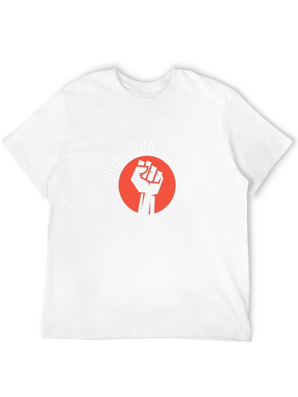 Riot Dont Diet Graphic Tee - Black