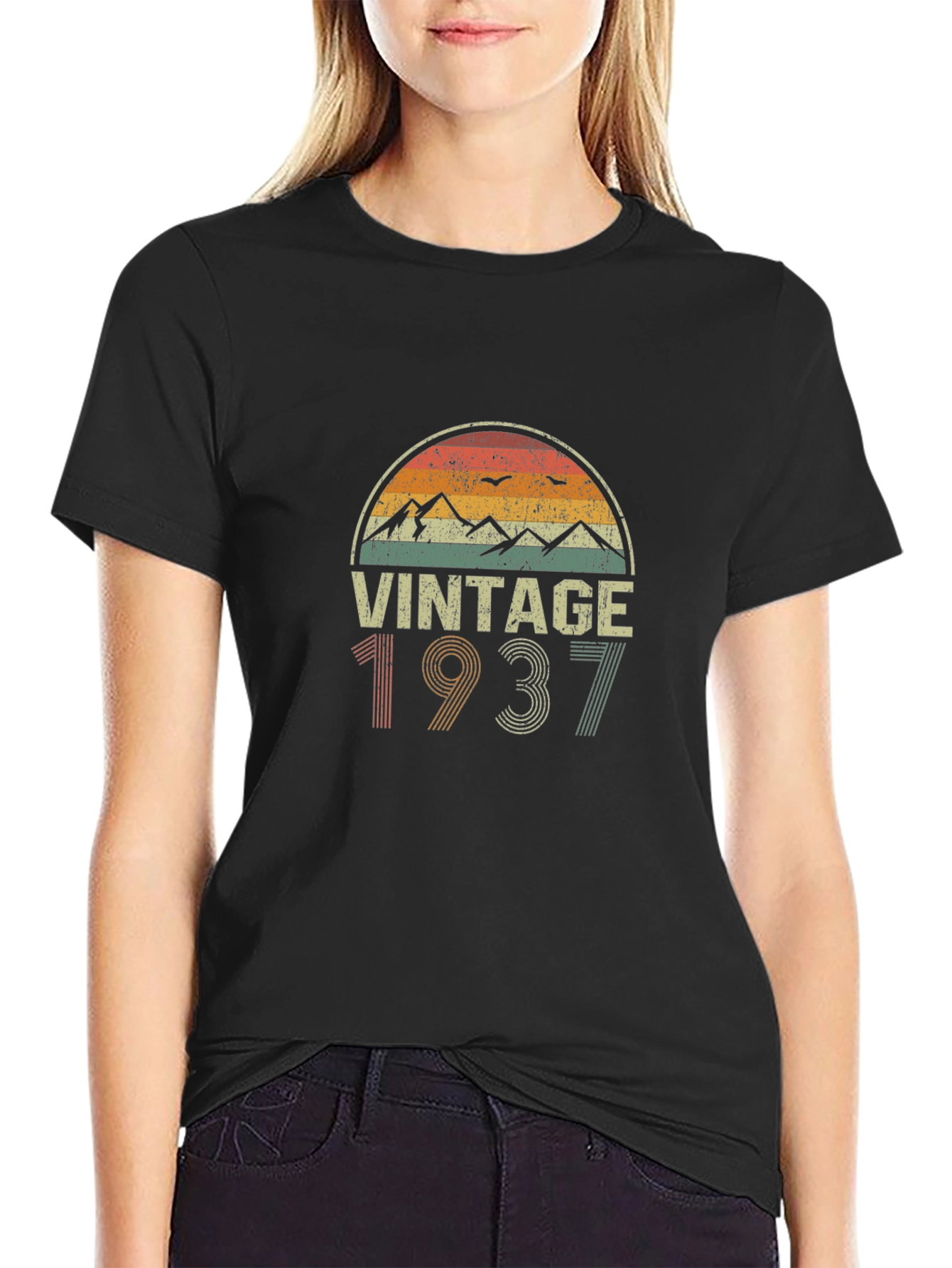 Vintage 1937 Graphic Tee - Retro Style