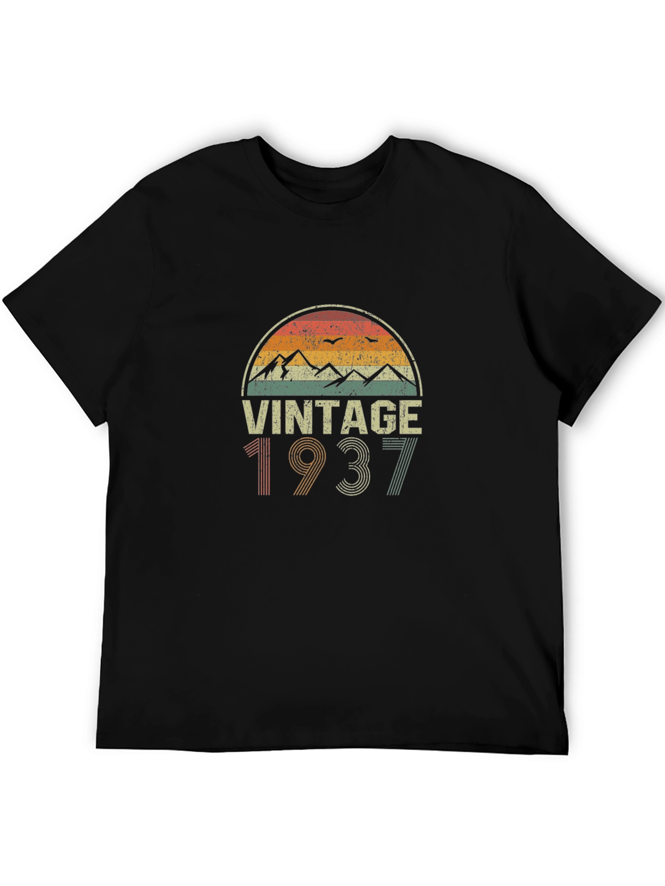 Vintage 1937 Graphic Tee - Retro Style