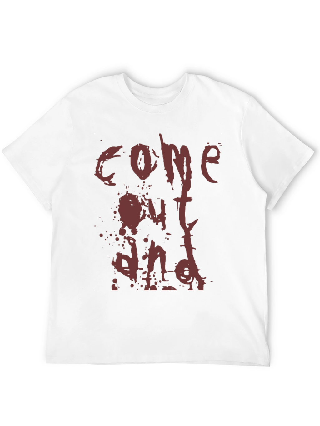 Come Out and Play T-Shirt - Edgy Graphic Tee