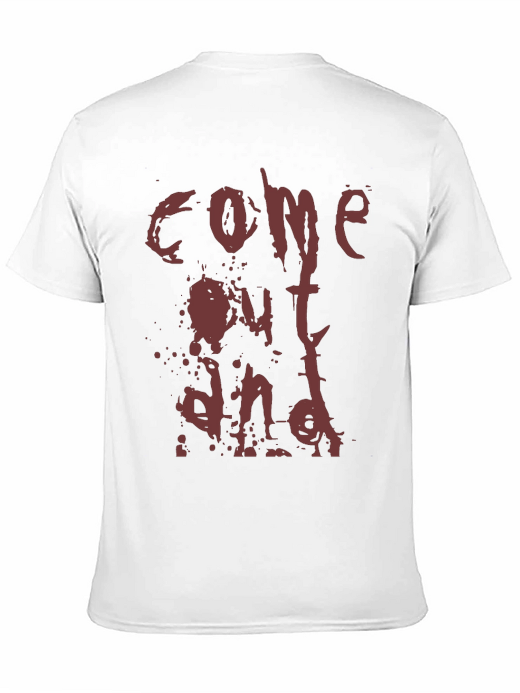 Come Out and Play T-Shirt - Edgy Graphic Tee