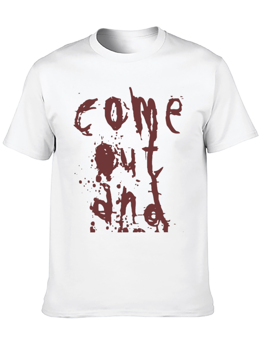 Come Out and Play T-Shirt - Edgy Graphic Tee