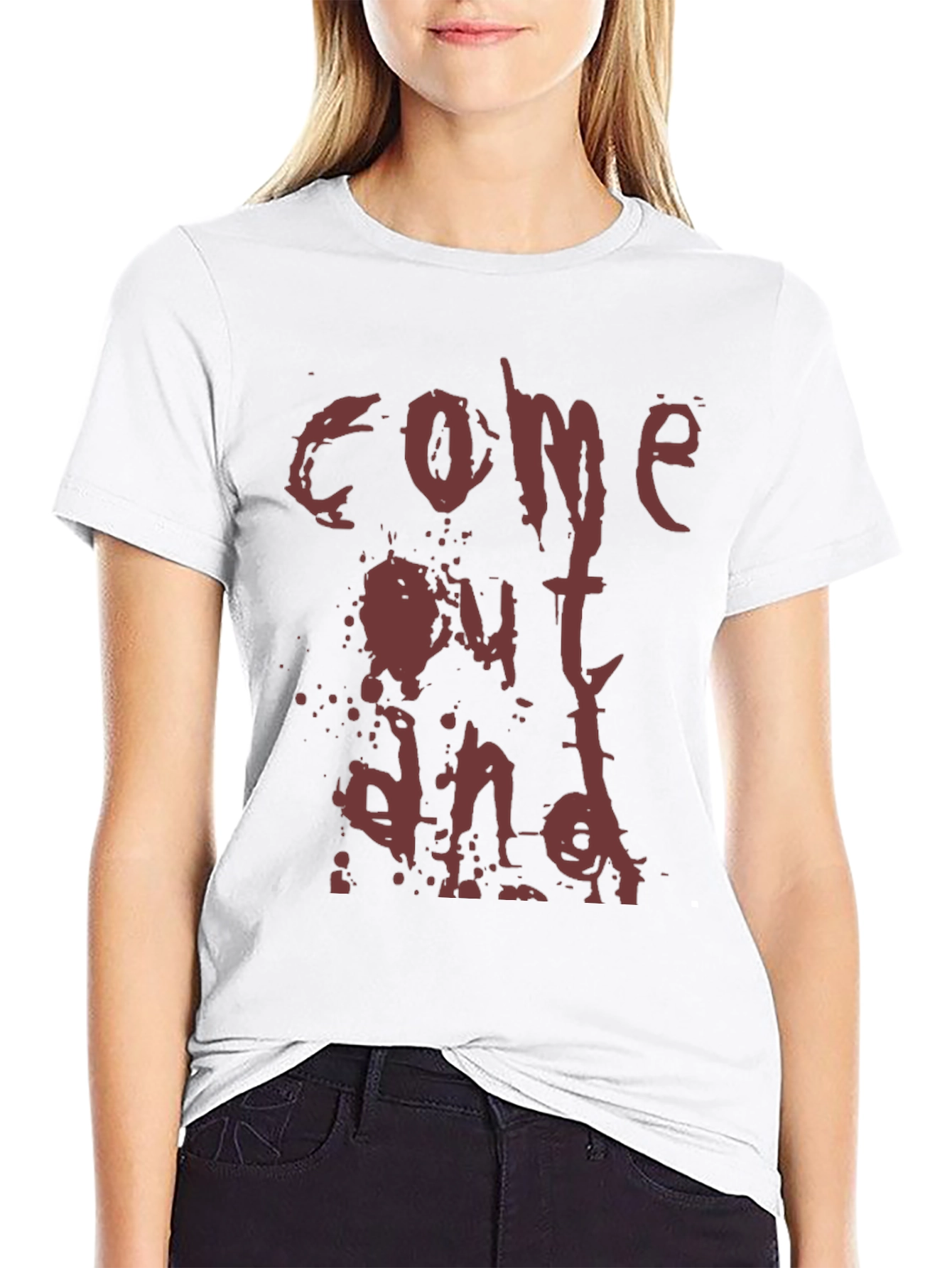 Come Out and Play T-Shirt - Edgy Graphic Tee