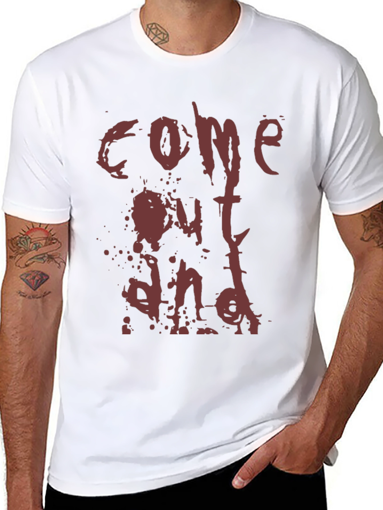 Come Out and Play T-Shirt - Edgy Graphic Tee