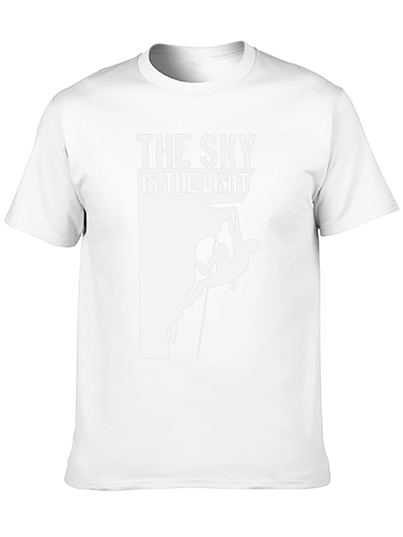 The Sky Is The Limit Climbing Graphic T-Shirt