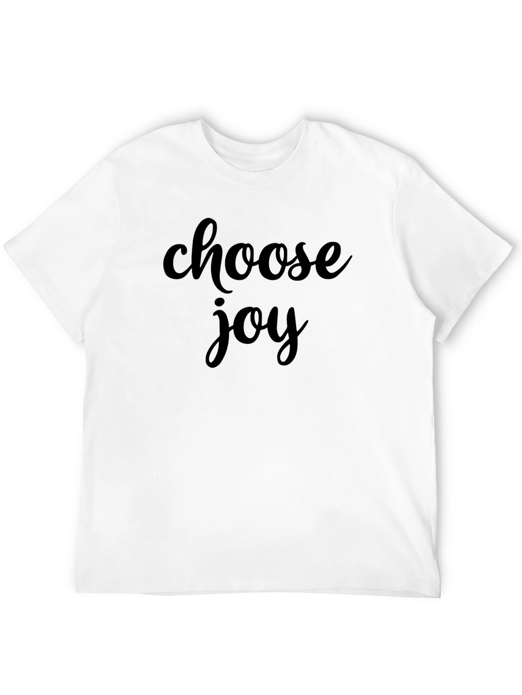 Choose Joy Black T-Shirt - Motivational Tee