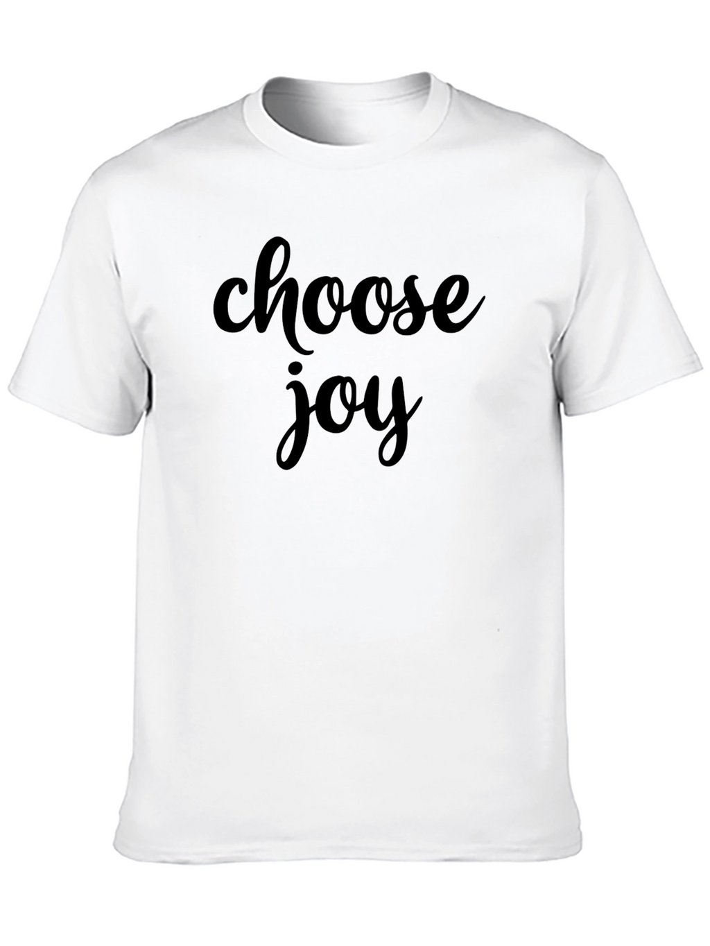 Choose Joy Black T-Shirt - Motivational Tee