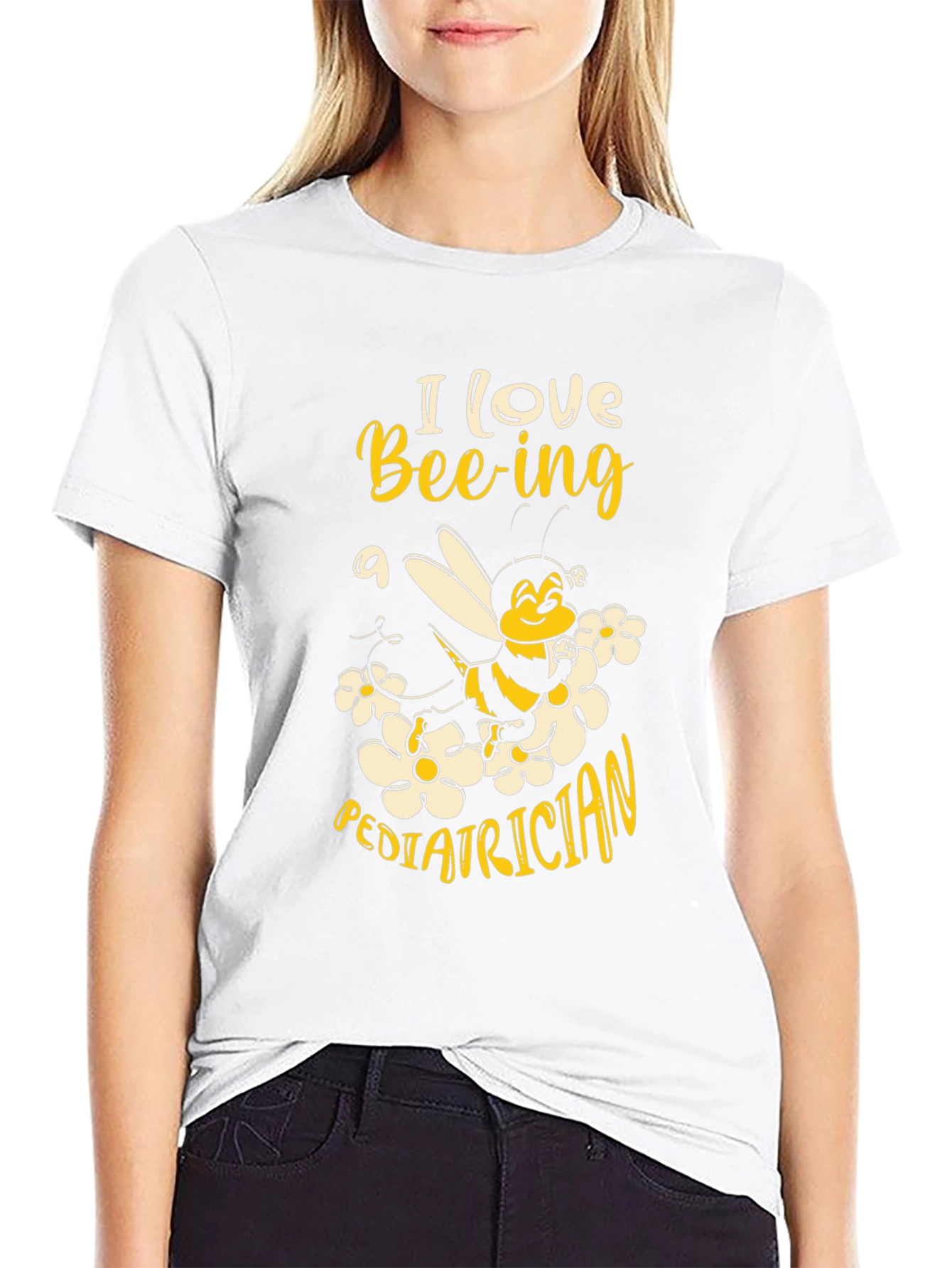 I Love Bee-ing a Pediatrician Graphic T-Shirt