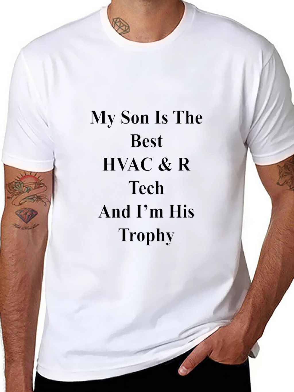HVAC Dad Trophy T-Shirt