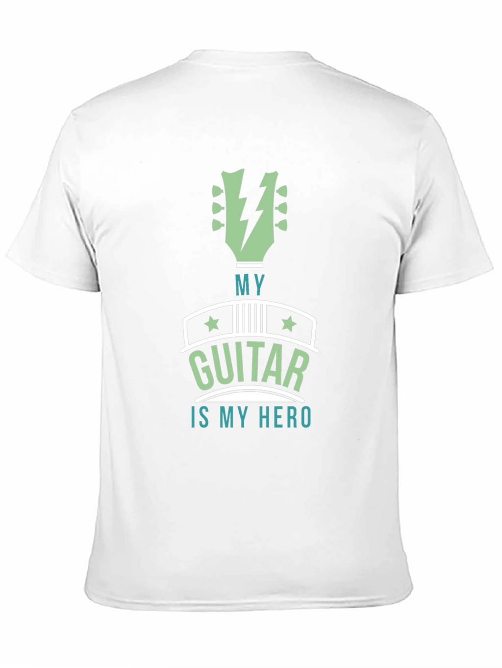 My Guitar is My Hero Graphic T-Shirt