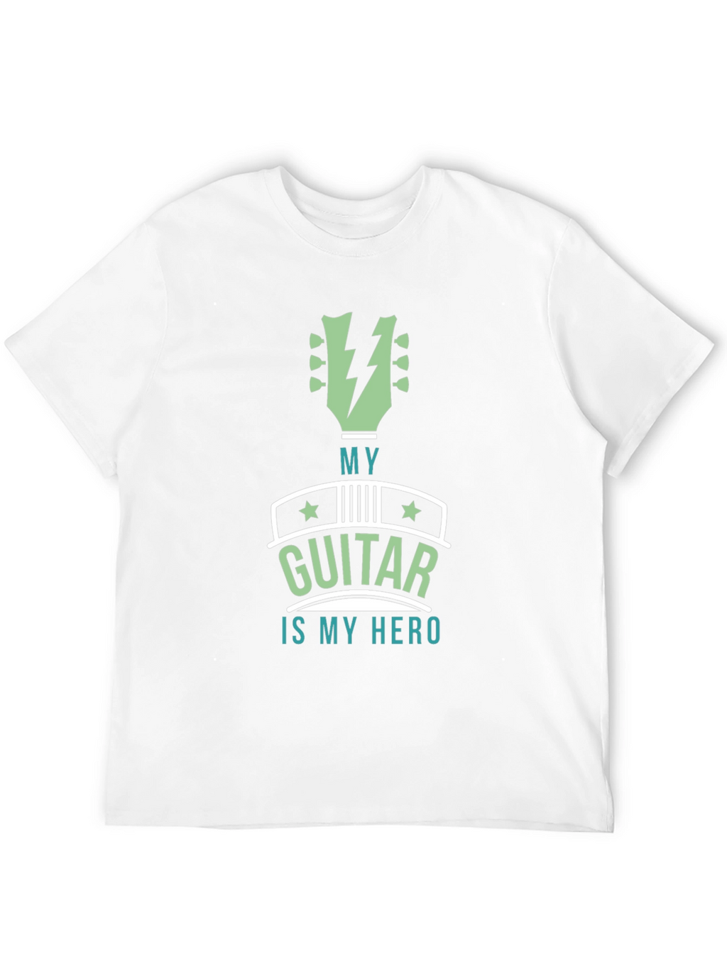 My Guitar is My Hero Graphic T-Shirt