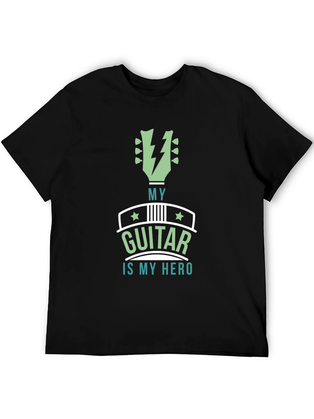 My Guitar is My Hero Graphic T-Shirt