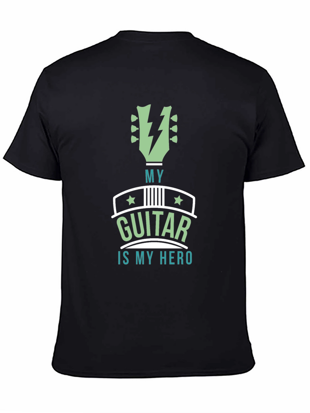 My Guitar is My Hero Graphic T-Shirt