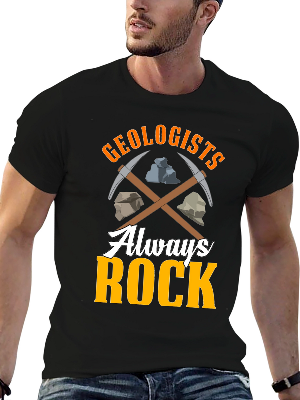 Geologists Always Rock T-Shirt - Funny Geology Tee