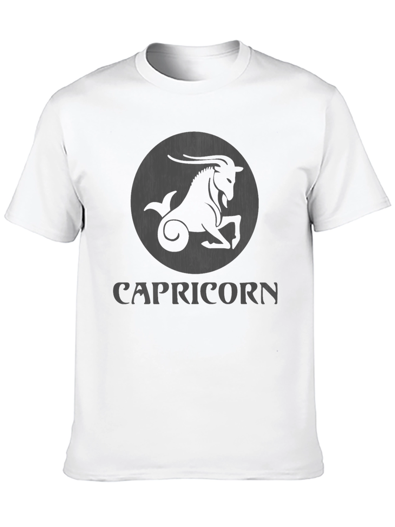 Capricorn Zodiac T-Shirt Black Graphic Tee