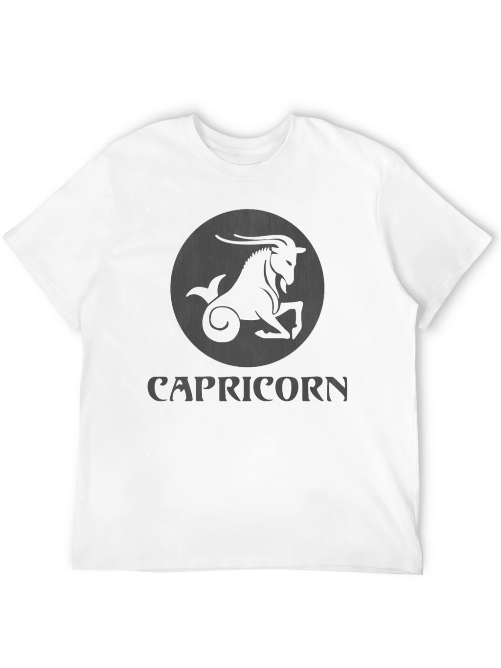 Capricorn Zodiac T-Shirt Black Graphic Tee