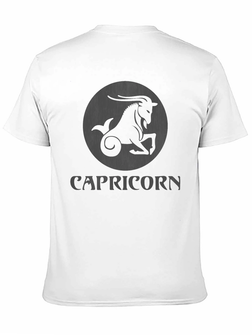 Capricorn Zodiac T-Shirt Black Graphic Tee