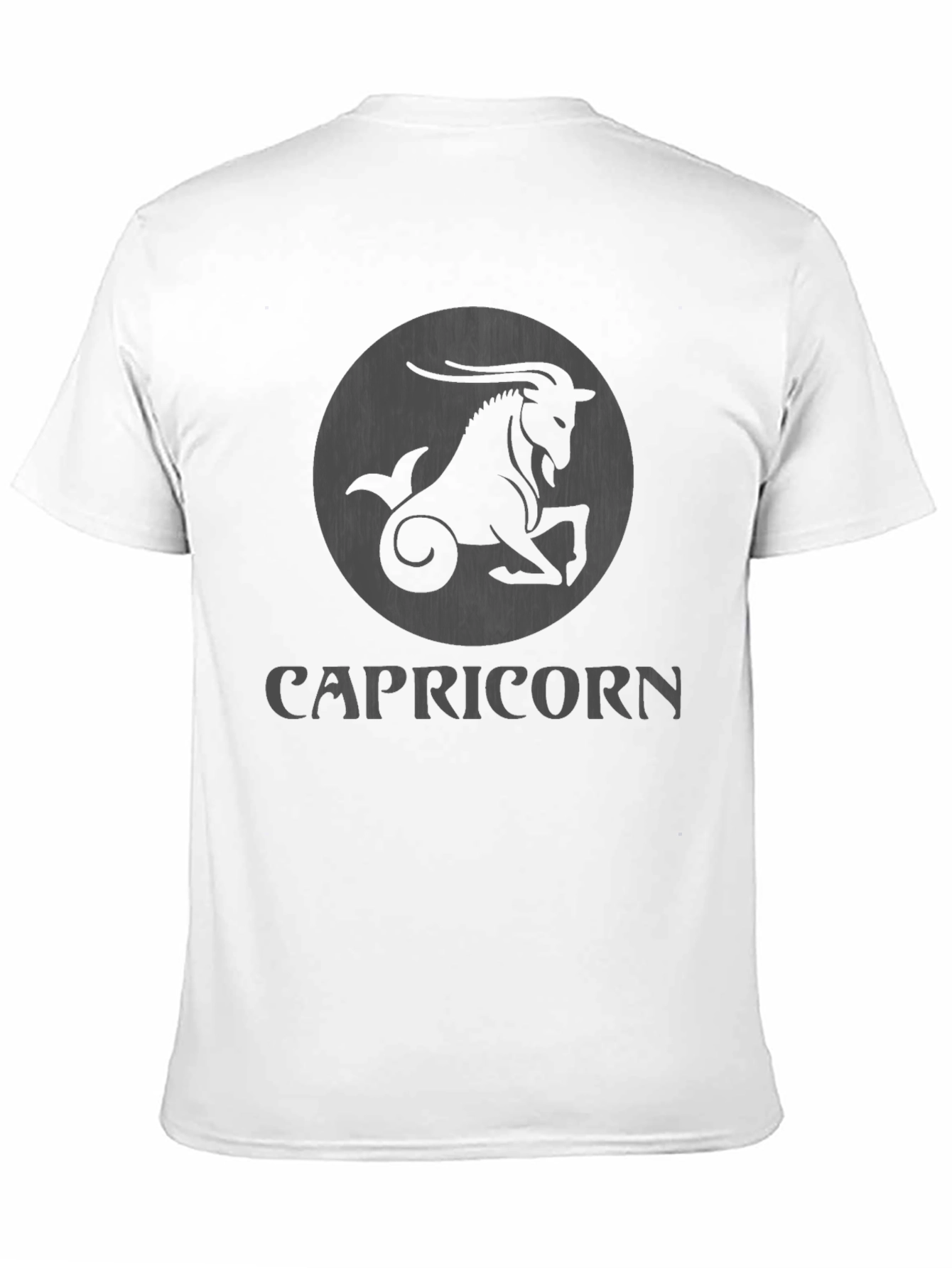 Capricorn Zodiac T-Shirt Black Graphic Tee