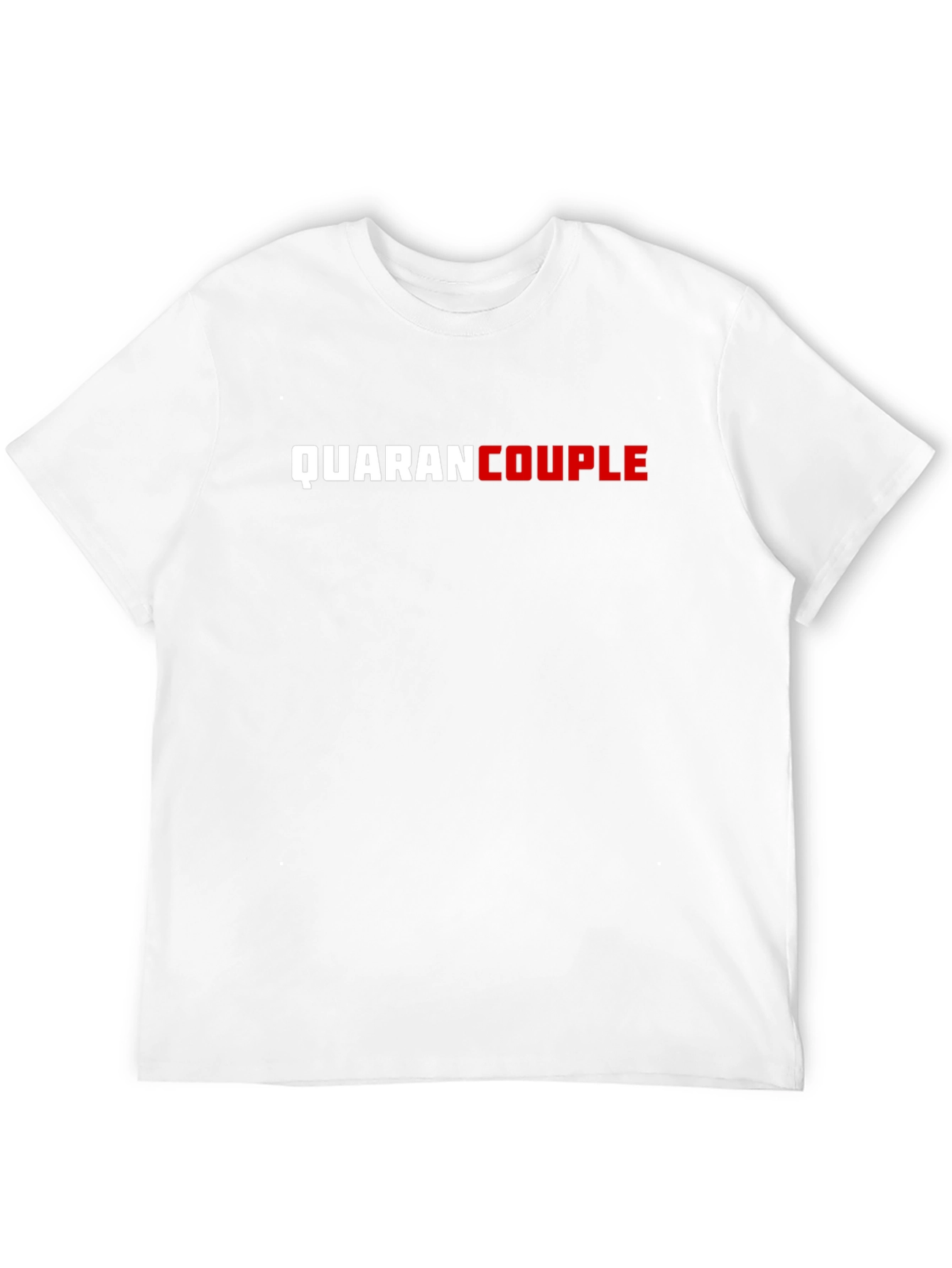 QuaranCouple T-Shirt - Black Cotton Blend