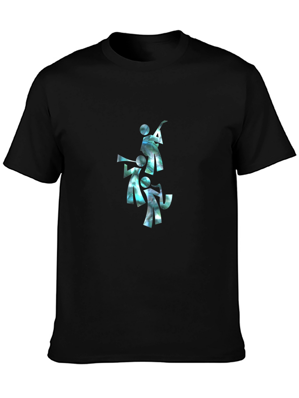 Musical Trio Graphic Tee - Black