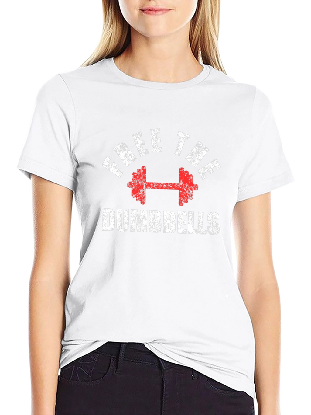 Free The Dumbbells Graphic T-Shirt