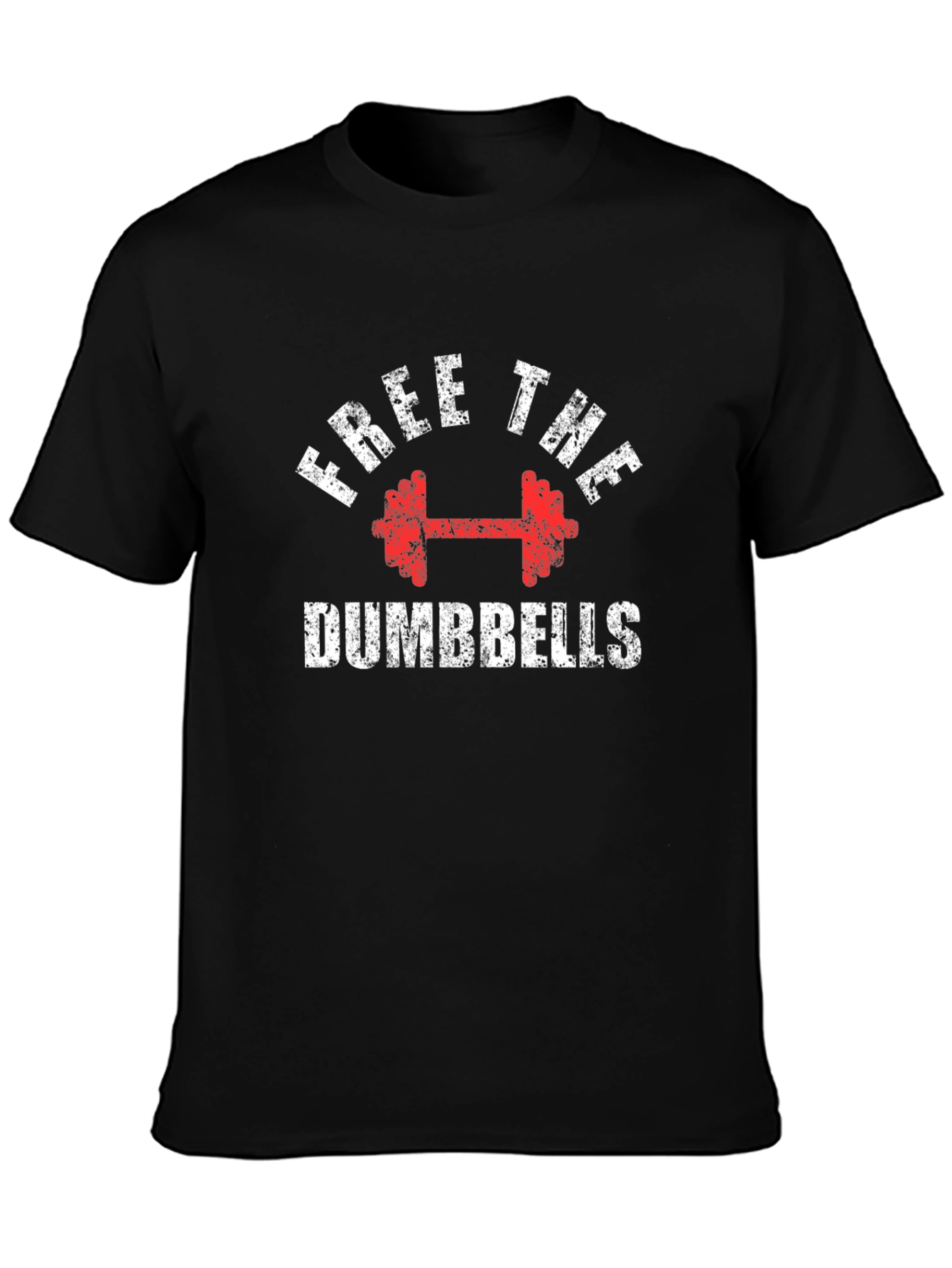 Free The Dumbbells Graphic T-Shirt