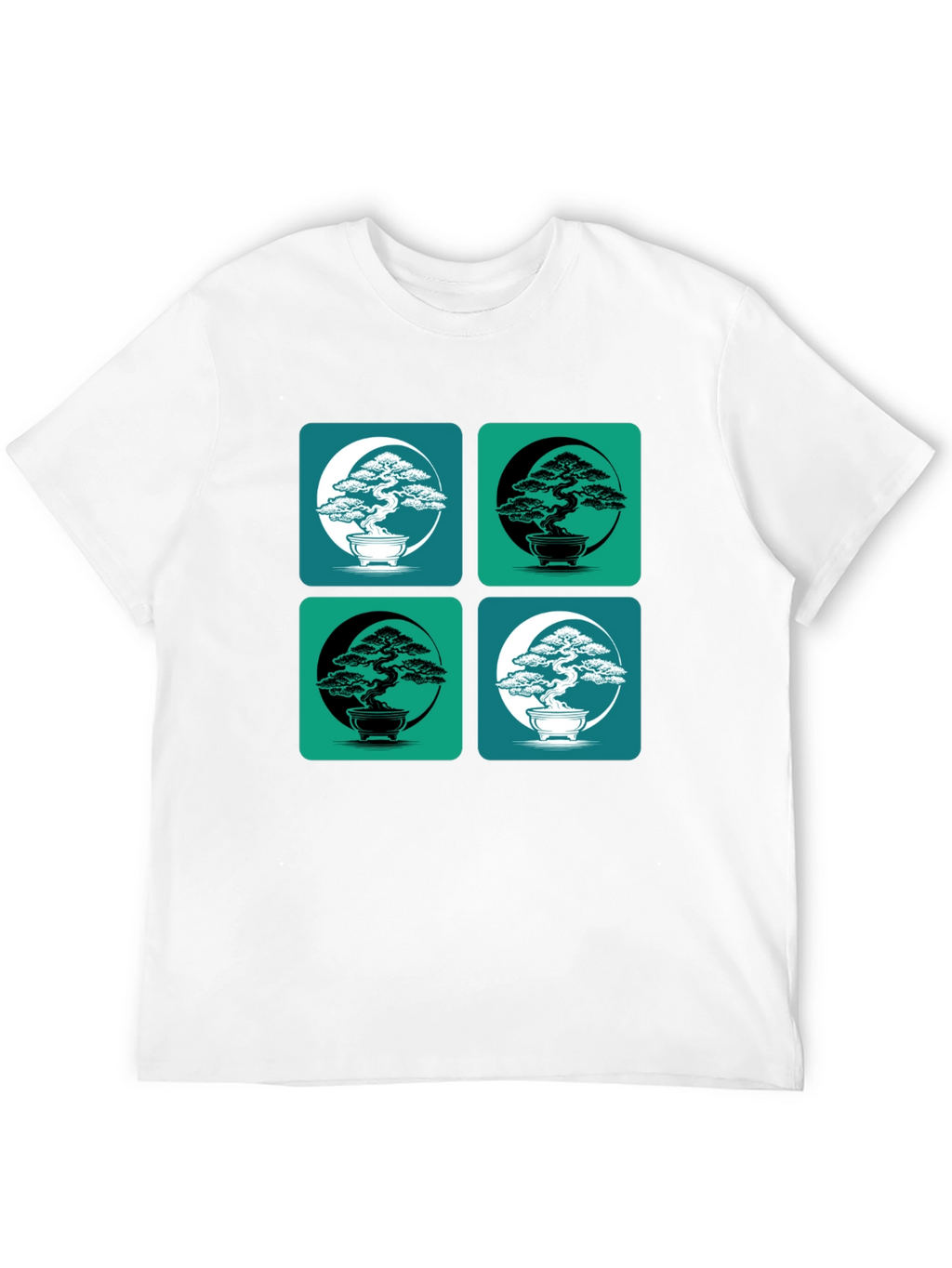 Bonsai Yin Yang T-Shirt - Stylish Graphic Tee