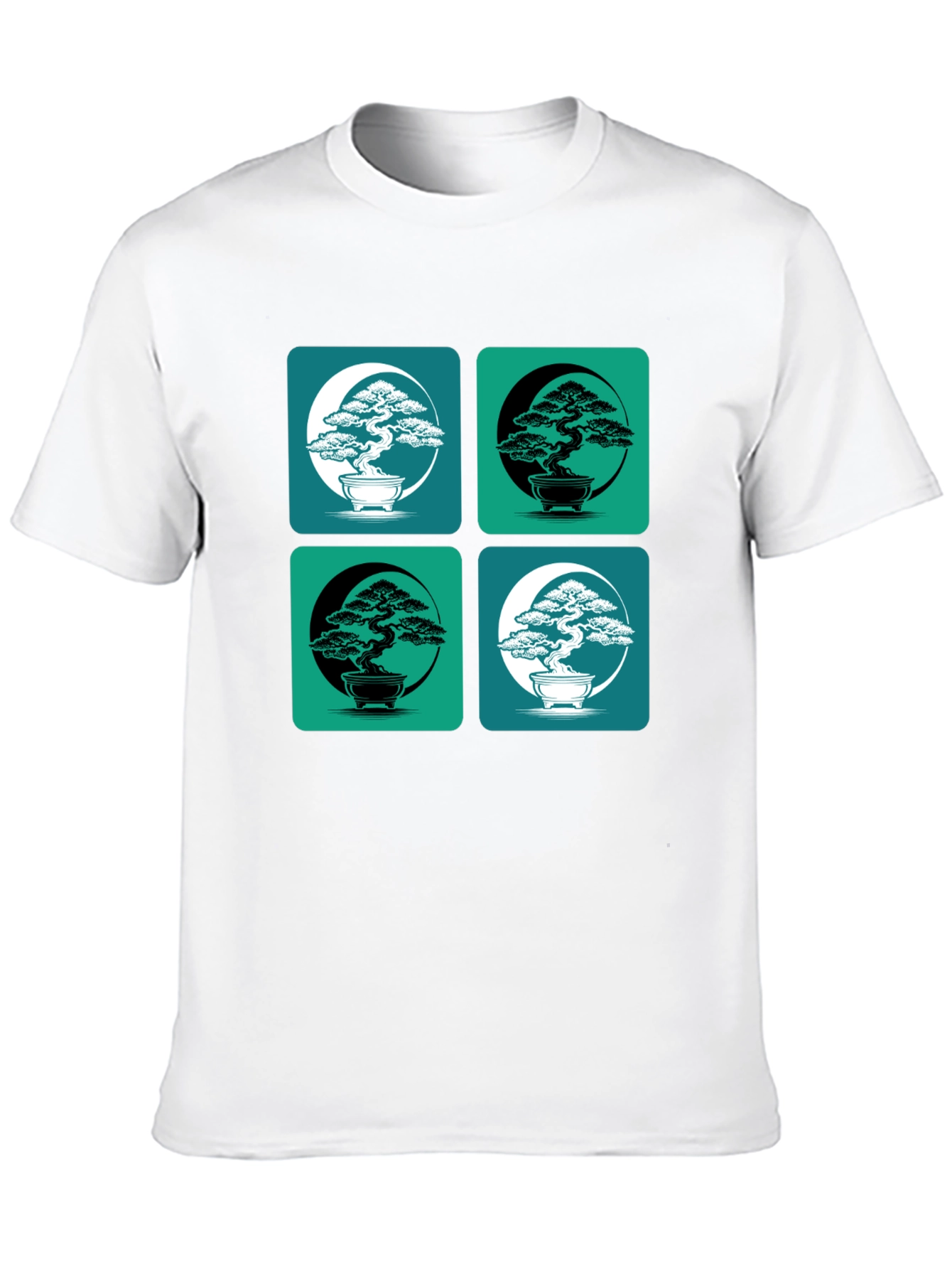 Bonsai Yin Yang T-Shirt - Stylish Graphic Tee
