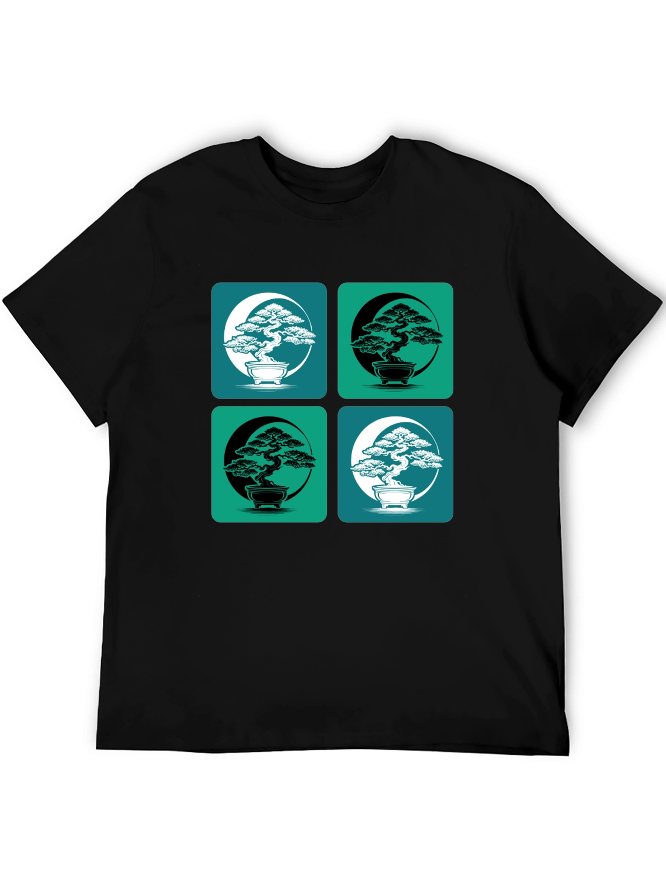 Bonsai Yin Yang T-Shirt - Stylish Graphic Tee