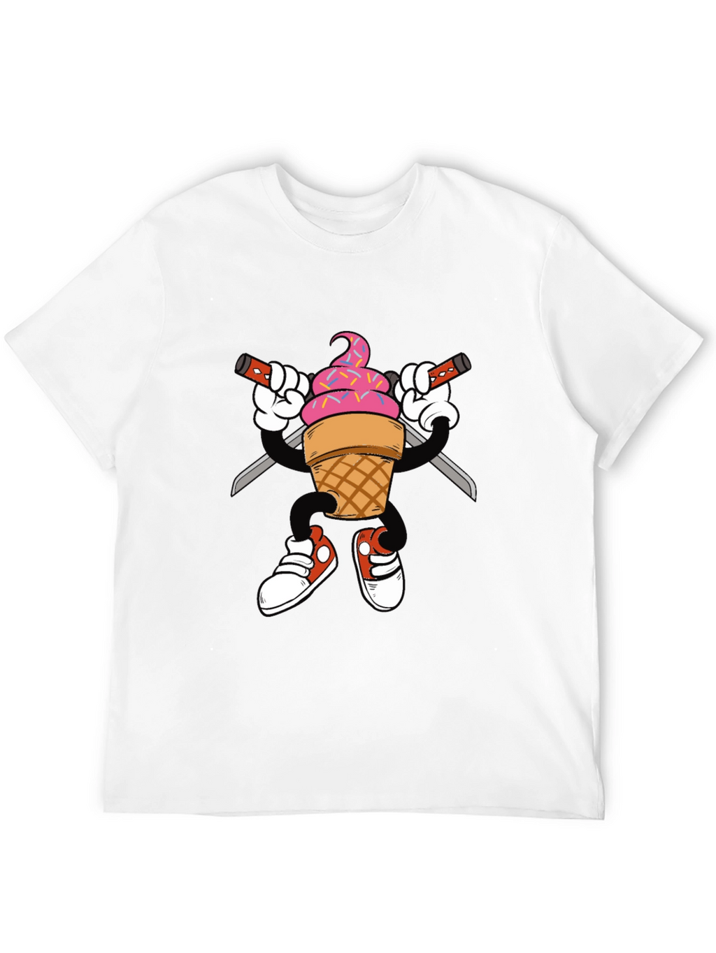 Ice Cream Ninja T-Shirt - Cool Graphic Tee