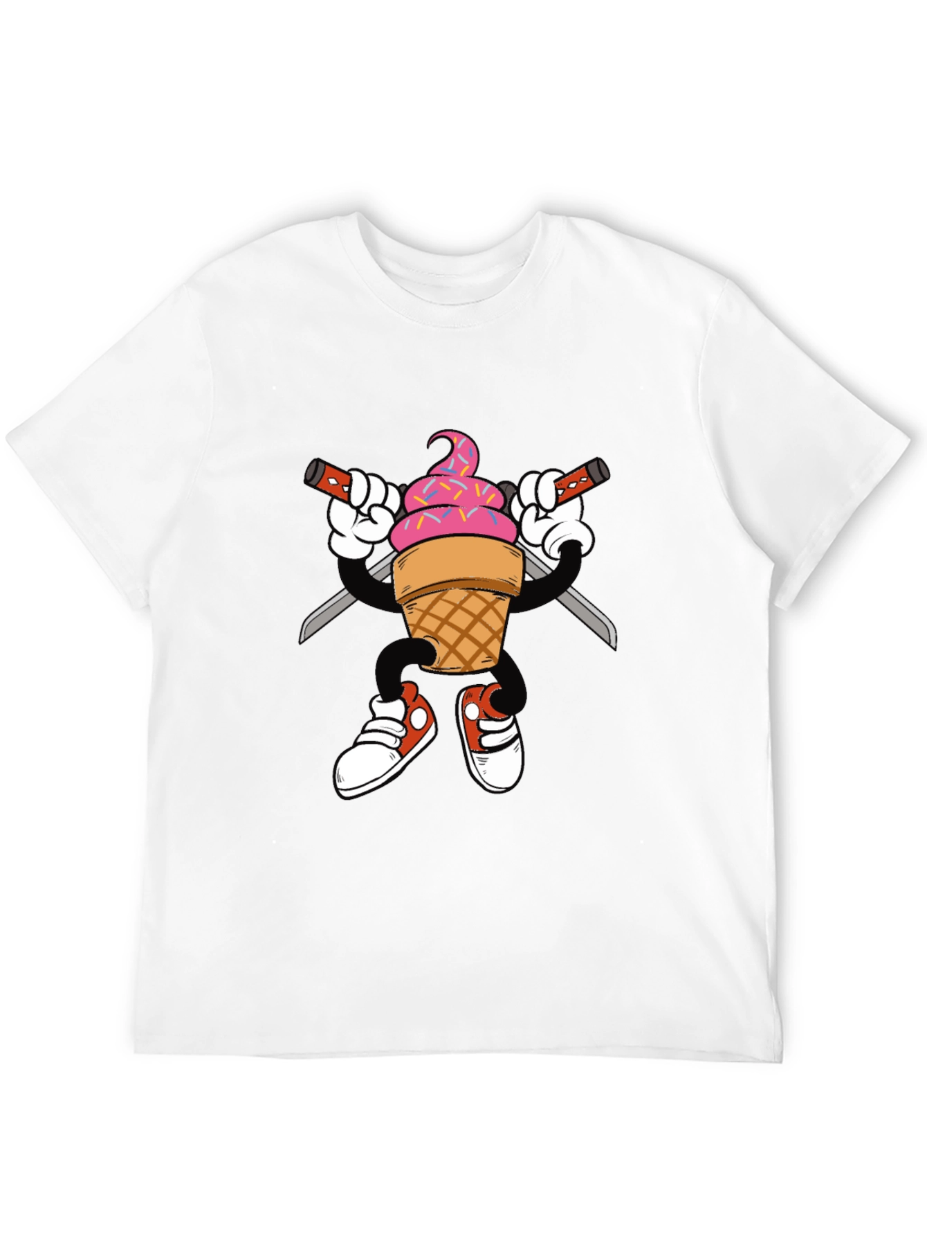 Ice Cream Ninja T-Shirt - Cool Graphic Tee