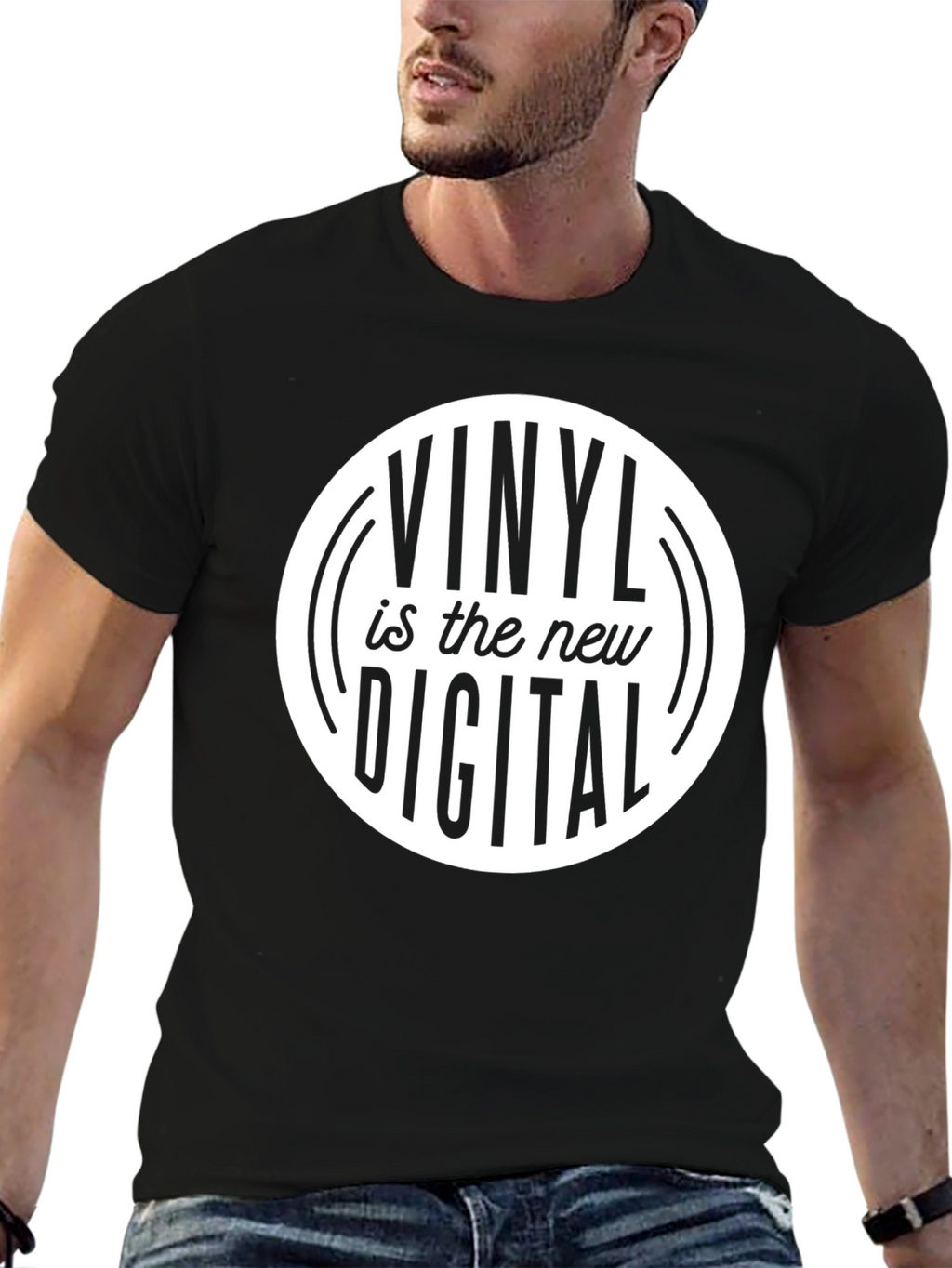 Vinyl is the New Digital Graphic Tee
